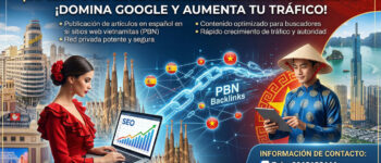 Backlinks PBN en Español en Sitios Vietnamitas .vn
