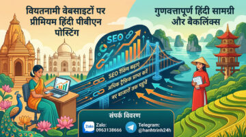 हिंदी PBN बैक लिंक .vn वेबसाइट्स